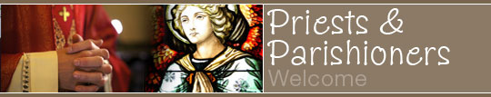 Priest and Parishioners - Welcome to The Wednesday Word Parish Resource